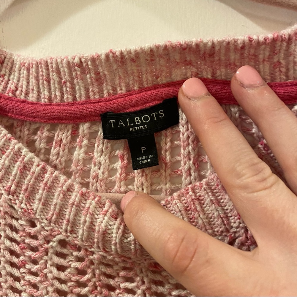 Talbots Pink Sweater - Picture 4 of 4